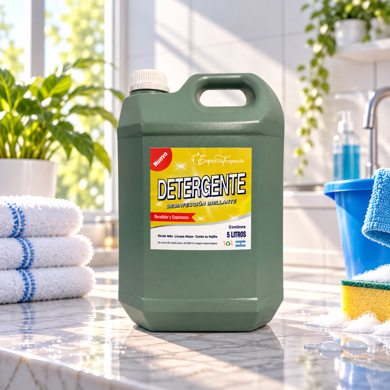 DETERGENTE X 5 LITROS