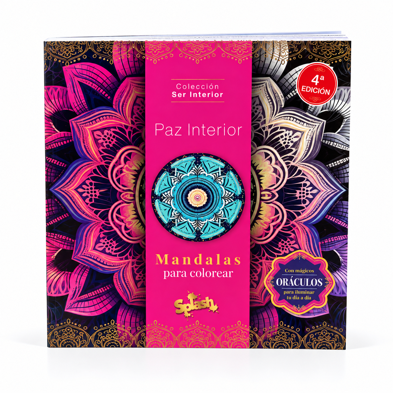 LIBRO MANDALAS PARA COLOREAR-PAZ INTERIOR