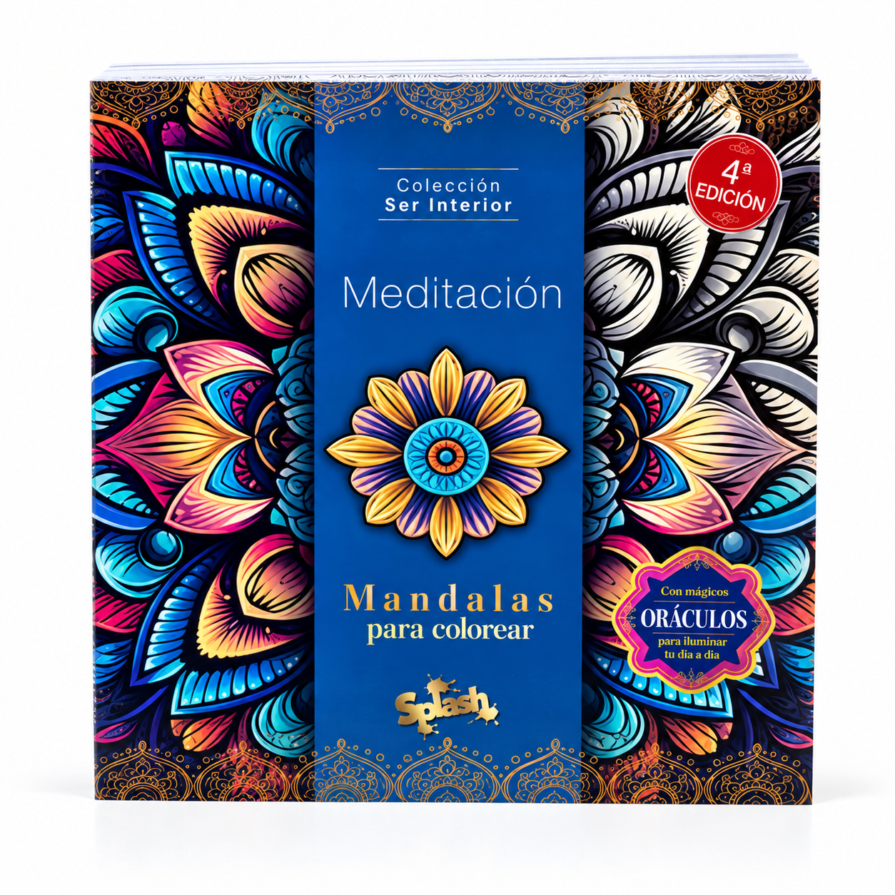 LIBRO MANDALAS PARA COLOREAR-MEDITACION