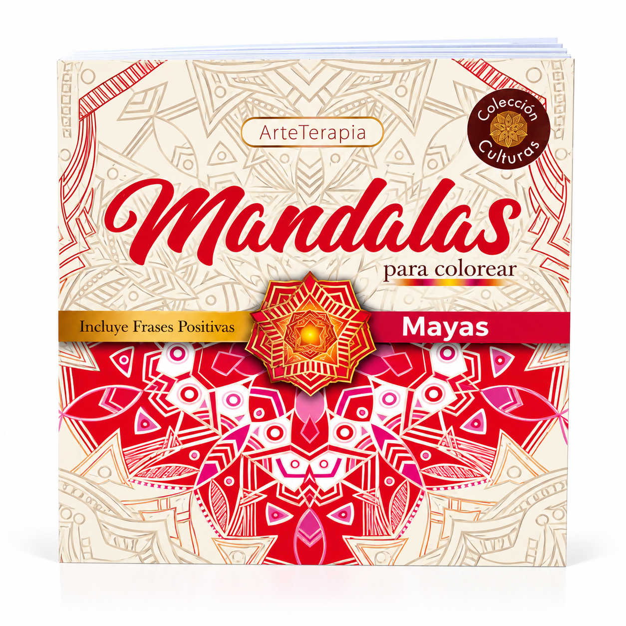 LIBRO MANDALAS PARA COLOREAR-MAYAS