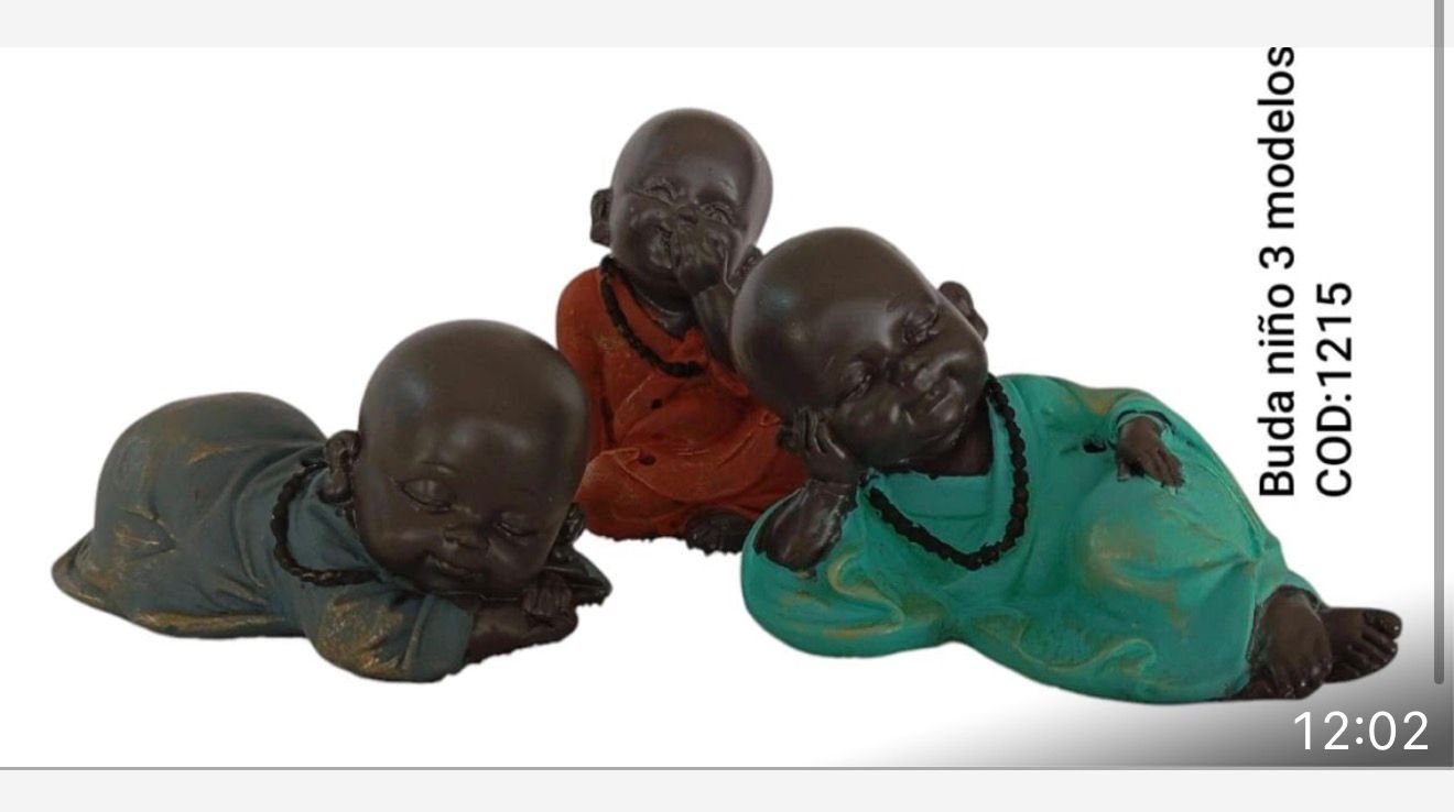 BUDA NIÑO ACOSTADO, SENTADO