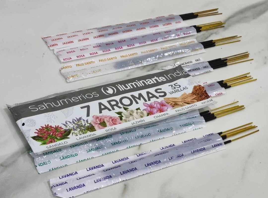 SHAUMERIO 7 AROMAS 35 VARILLAS