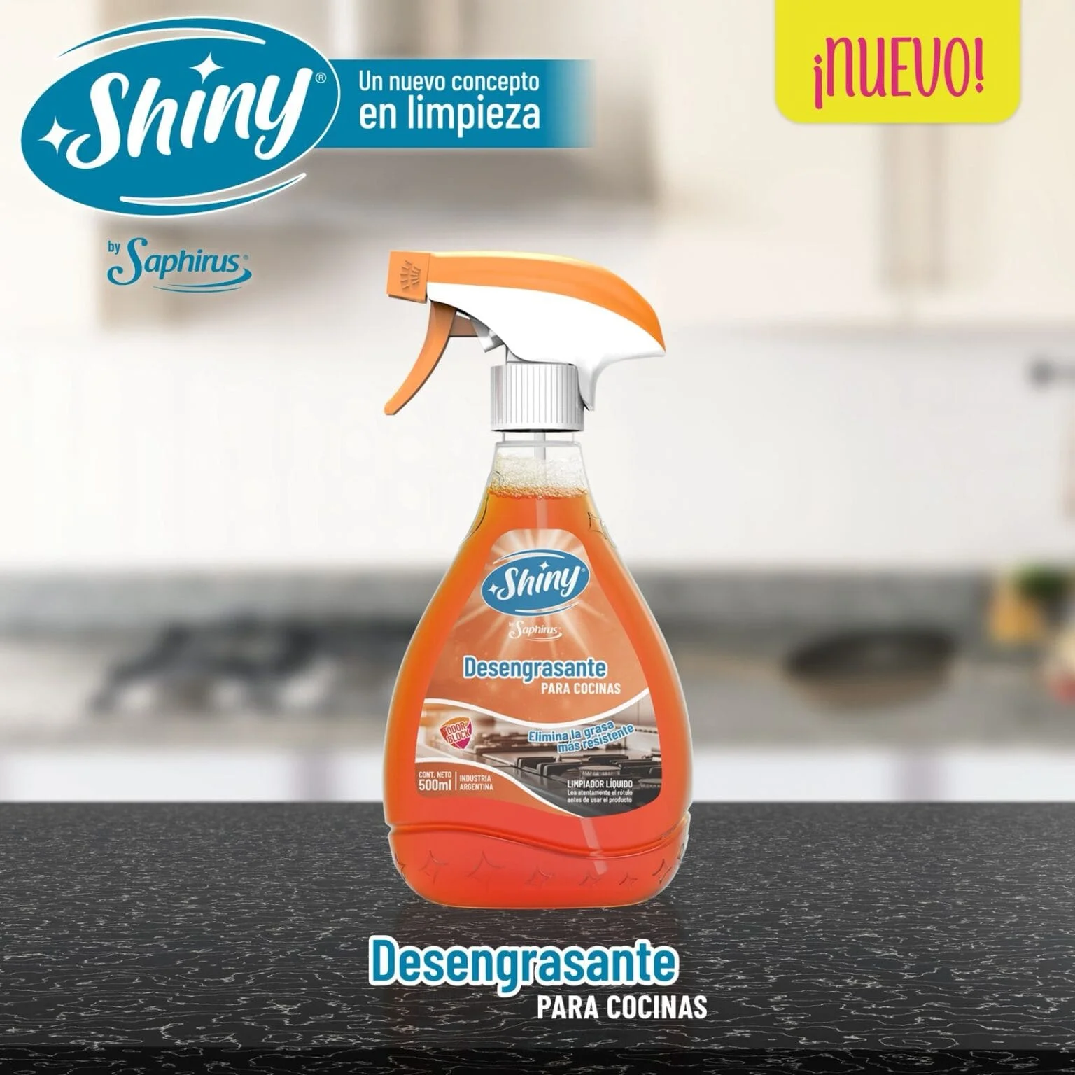 DESENGRASANTE PARA COCINA SHINY