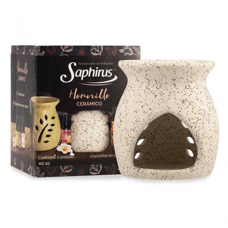 HORNILLO CERAMICO MARFIL CHICO SAPHIRUS