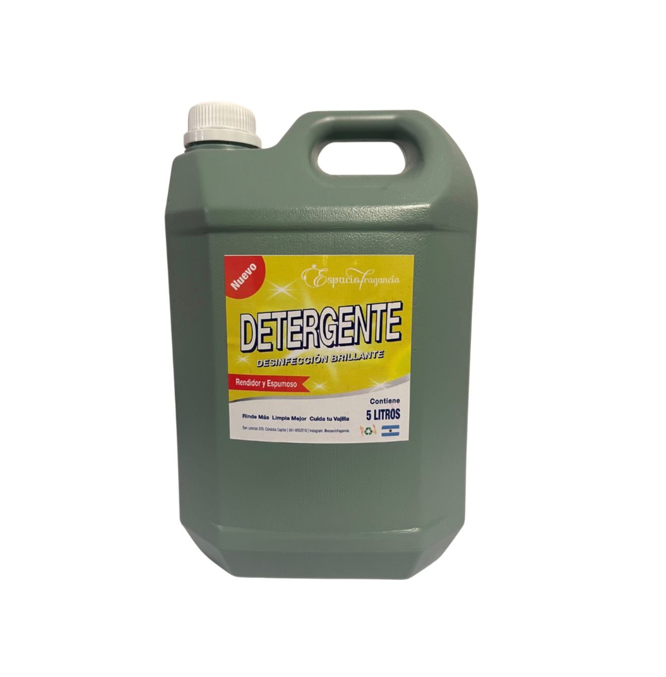 DETERGENTE ESPACIO FRAGANCIA X 5 LITROS