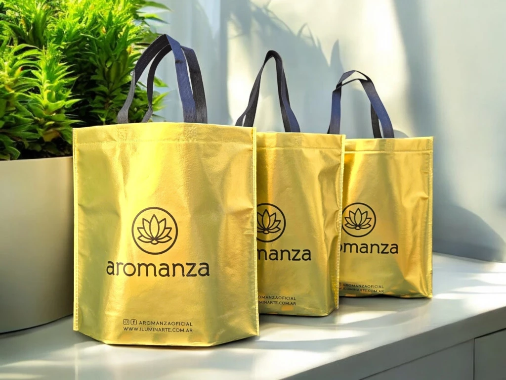 BOLSA DORADA PREMIUM CHICA