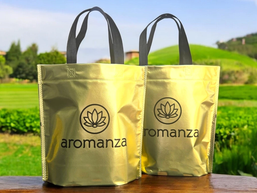 BOLSA DORADA PREMIUM GRANDE