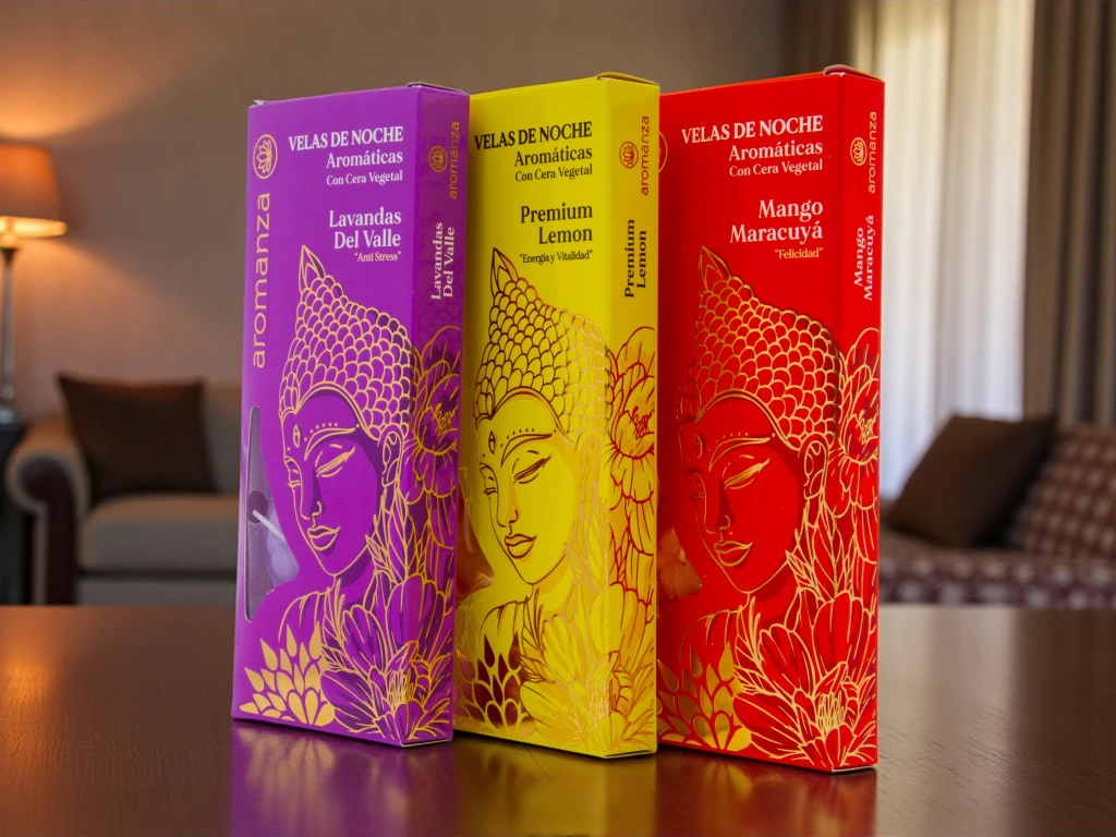 VELAS DE NOCHE X 10 U CAJA AROMANZA