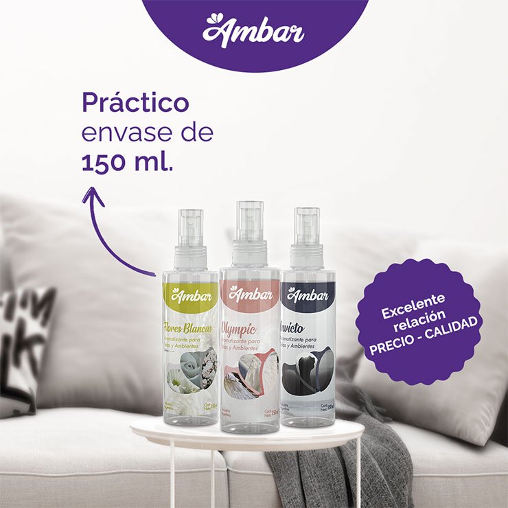 AROMATIZANTE TEXTIL AMBAR