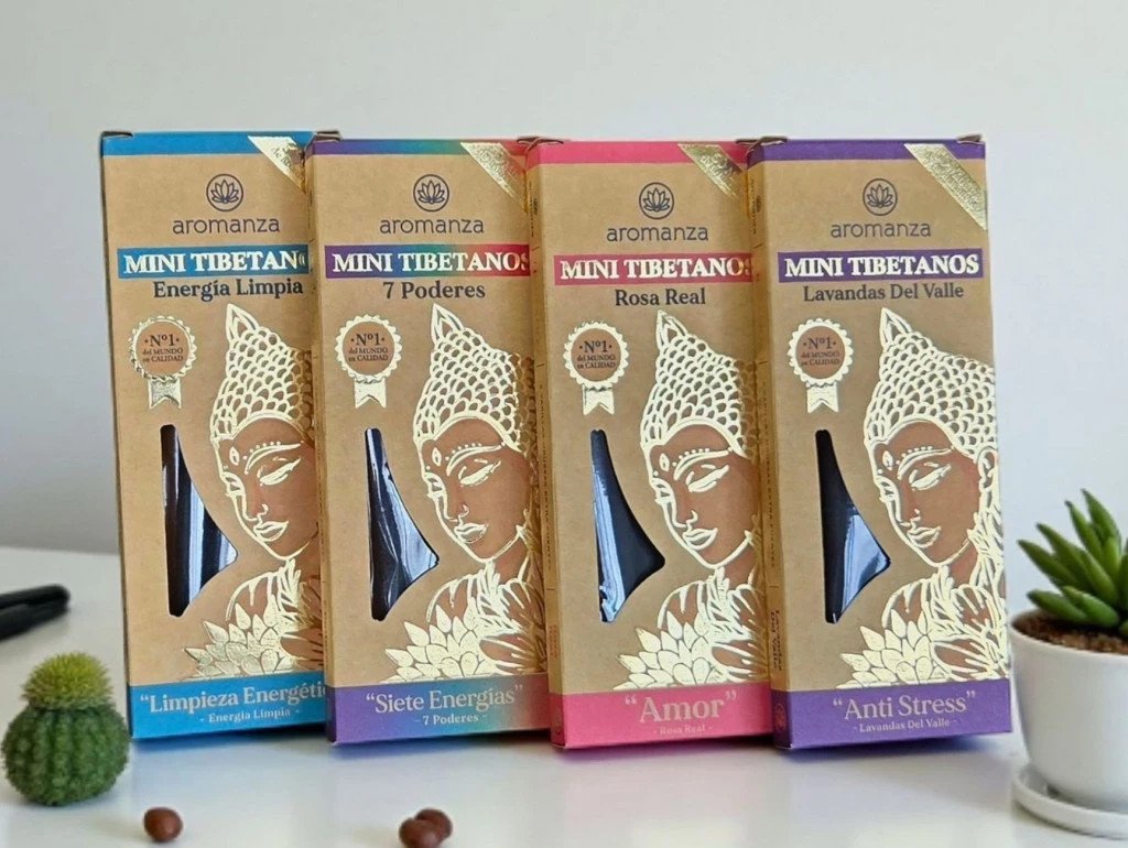 SAHUMERIO MINI TIBETANO X5 VARILLAS